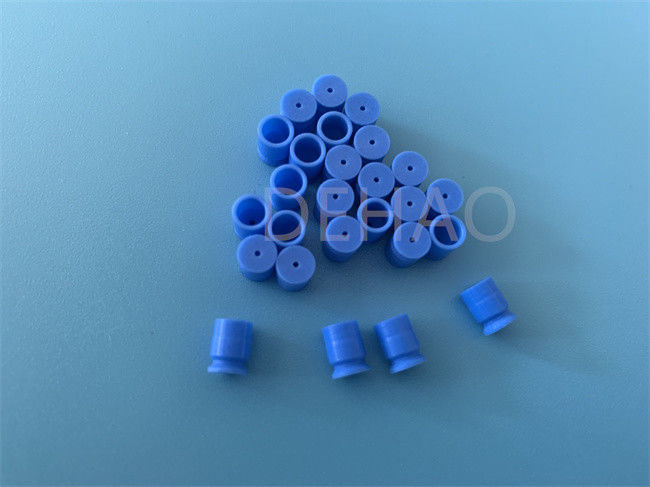 푸른 맞춘 PTFE 고온저항 가스킷 튜브 부분