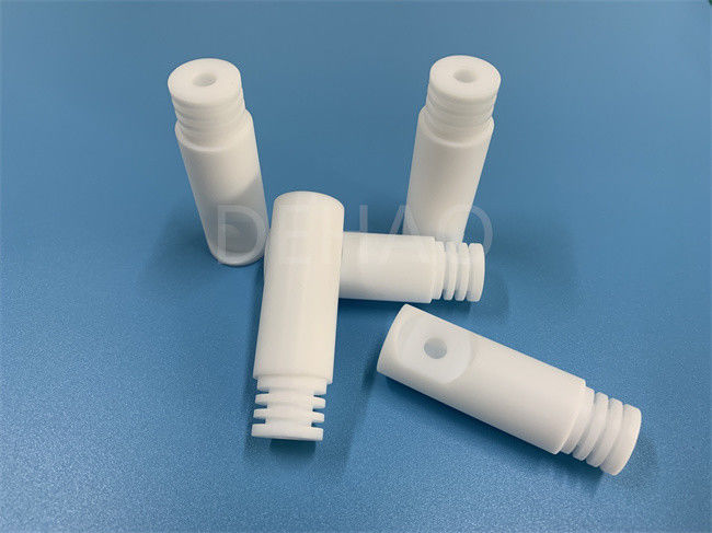 고전압 알에프 커넥터를 위한 하얀 PTFE 기계 가공품 절연체