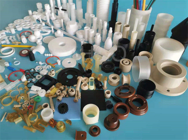 PTFE 제품을 위한 압축 성형 부품을 기계화하는 플라스틱 처녀 PTFE CNC