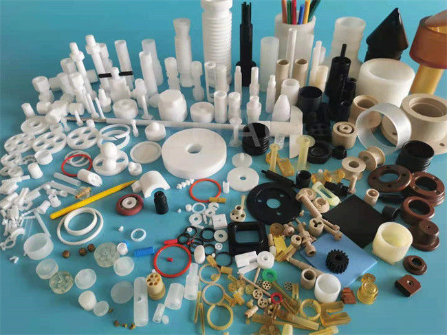 PTFE 제품을 위한 압축 성형 부품을 기계화하는 플라스틱 처녀 PTFE CNC